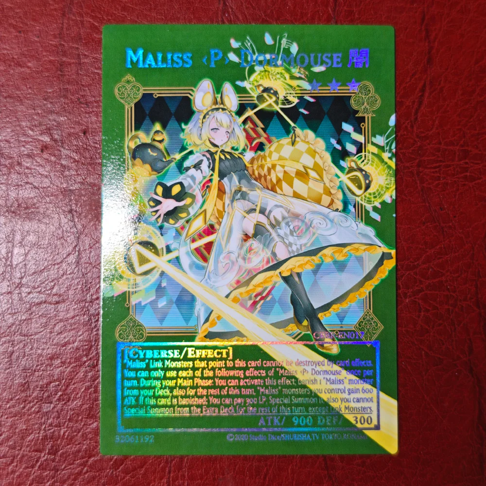 YuGiOh Maliss White Rabbit Game Collection DIY Cartão de YuGiOh Maliss White Rabbit Game Collection DIY Cartão de