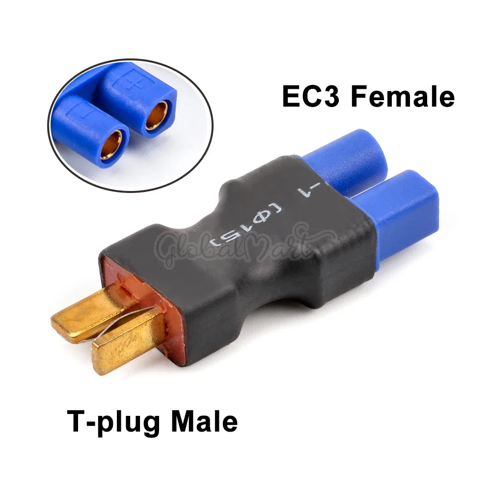 EC3 / EC5 Male Female to XT60 T-plug TRX Converter Adapter Plug For Lipo Battery RC Spare Parts