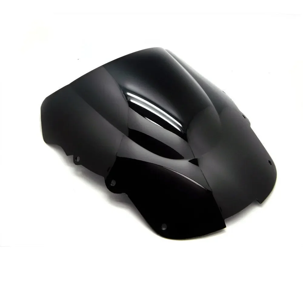 

Black Double Bubble Windscreen Windshield Screen ABS Shield Fit For Honda CBR1100XX 1996-2007