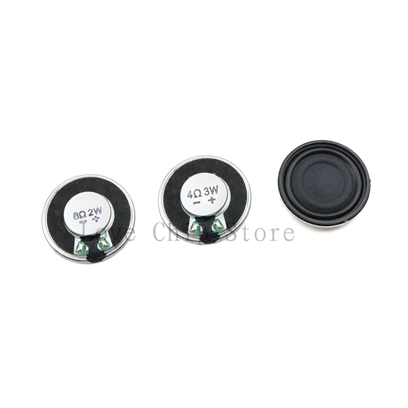 2PCS Diameter 32MM Iron Composite Membrane 4 Ohm 3W Speaker 3.2CM 8Ohm 2 Watt Speaker Ultra-thin Horn Acoustic Components