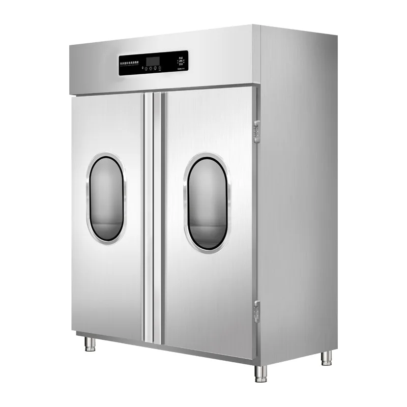 Large soup bucket disinfection cabinet, commercial high temperature and large capacity vertical canteen cleaning cabinet
