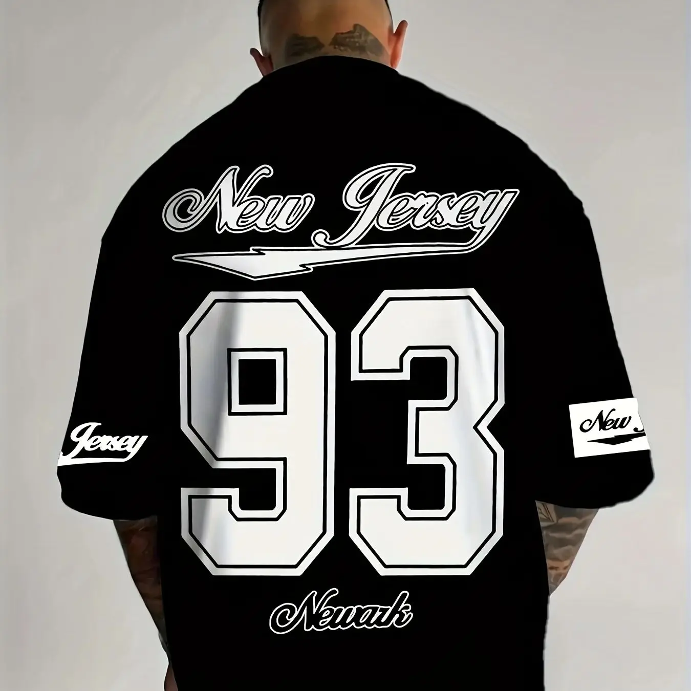 Un nouvel été 2025 streetwear mode décontractée simple imprimé numérique 3D doux confortable respirant et léger T-shirt pour hommes