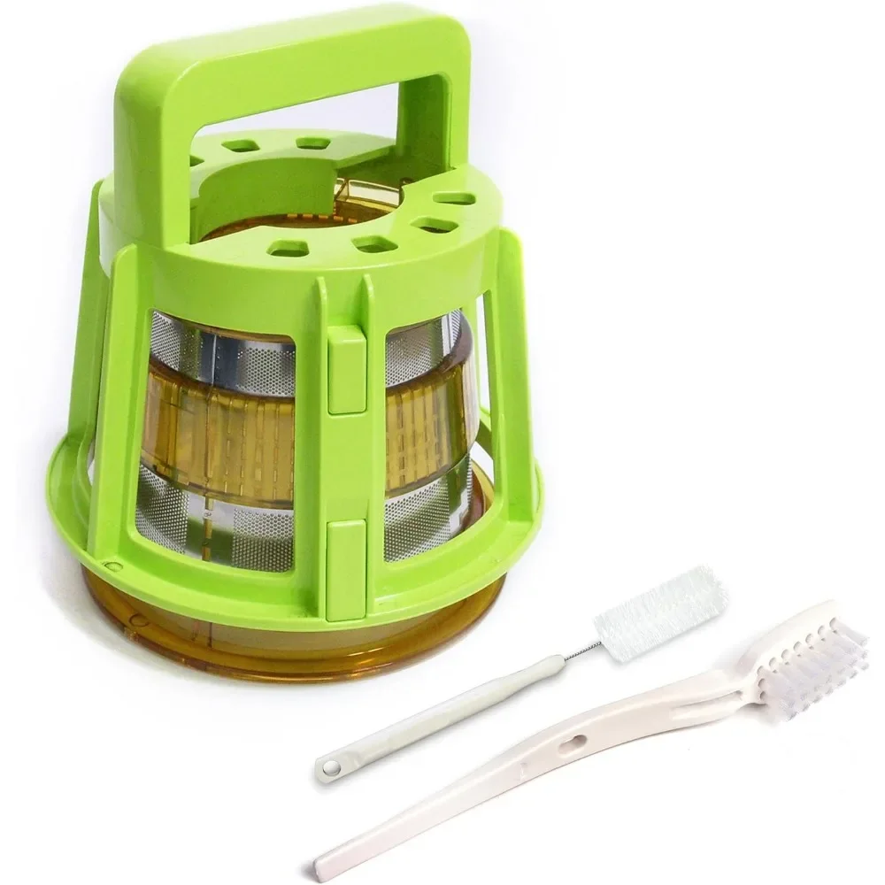 Whole Slow Juicer B6000S – Höhere Nährstoffe und Vitamine, BPA-freie Komponenten, leicht zu reinigen, ultraeffizient 240 W, 60 U/min