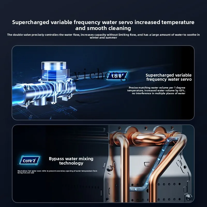 ZZ เครื่องทําน้ําอุ่นแก๊สก๊าซธรรมชาติ first-class ประสิทธิภาพการใช้พลังงานอุณหภูมิคงที่ 16L ลิตร E5 booster ในครัวเรือน ER3