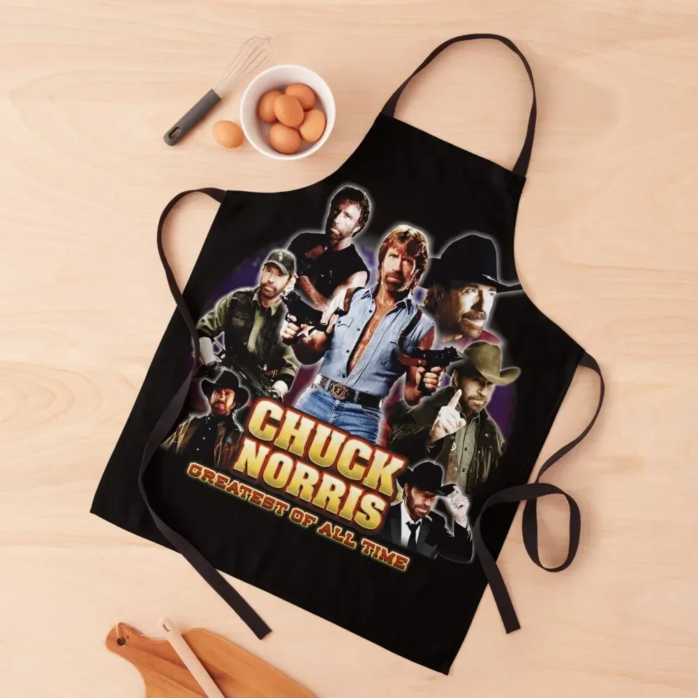 

Chuck Norris GOAT Apron Kitchens For Men Kids Apron