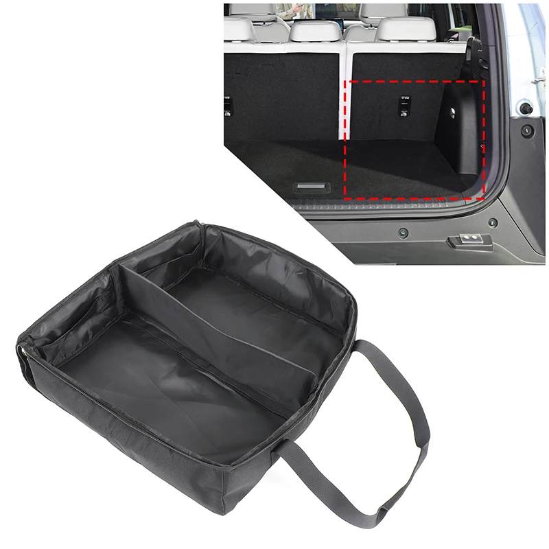 Car Rear Trunk Right Lower Storage Bag Trunk Organizer Stowing Tidying Car Storage Supplies For BYD Fang Cheng Bao Titanium 3