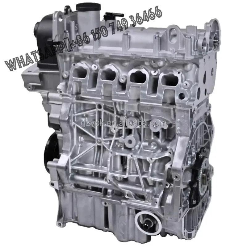 

Hot Sale High Quality EA211 Crate Motor 4 Cylinder Petrol Engine Assembly Aluminum Jetta Santana Auto Engine CPD CWV for VW