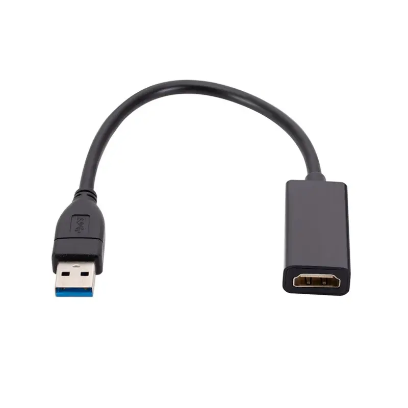 B27B USB 3.0 To -Compatible Converter 1080P HD Multi Display Graphic Video Adapter For PC Laptop Projector