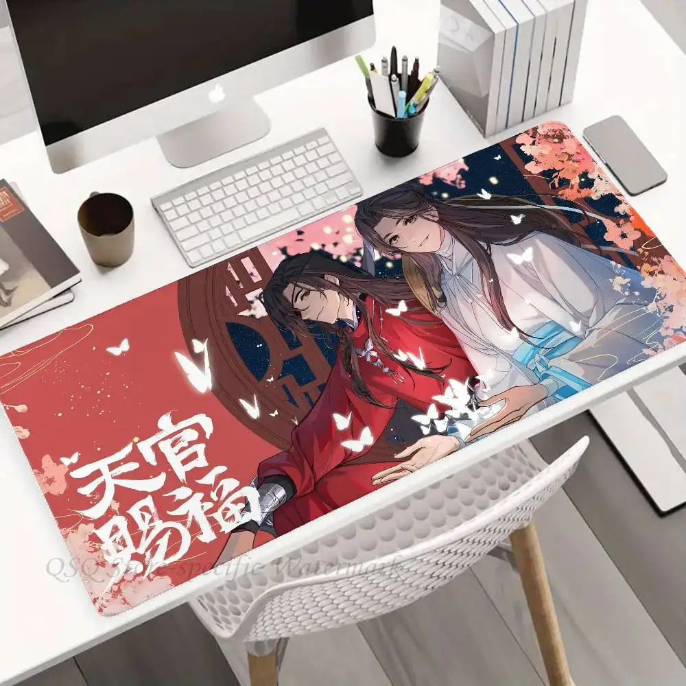 Heaven Official's Blessing Mousepad Non-slip Suitable For Office Computers Laptops E-sports Game Desk Mats XXL Keyboard