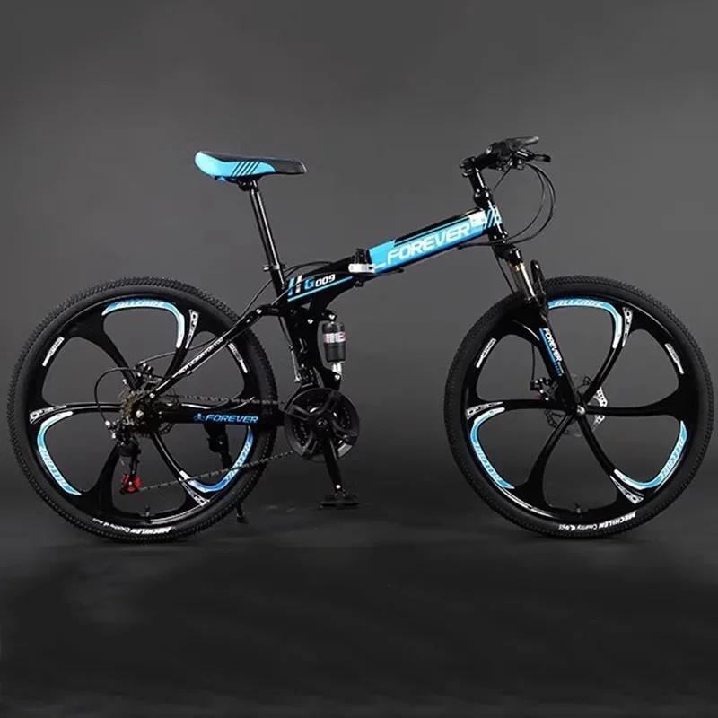 

Mountain Wheel Bicycles Powerful Frame Mountain Adult Speed Hybrid Foldable Bicycles Suspension Rowery Gorskie Traffic Tool