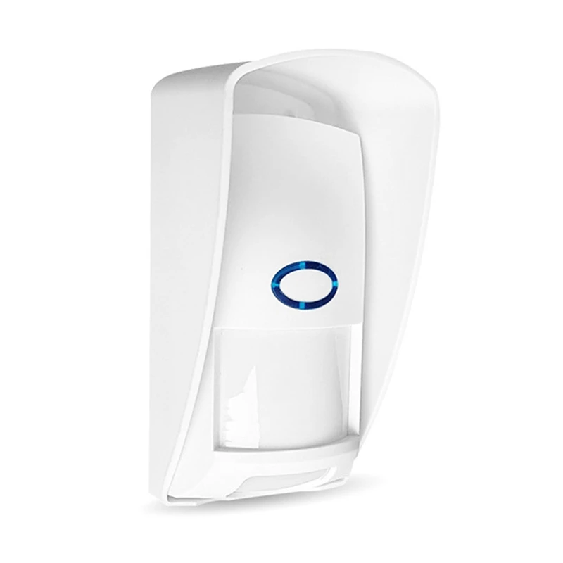 433 МГц Беспроводная PIR-сигнализация Датчик движения Инфракрасный детектор с иммунитетом животных Водонепроницаемый уличный инфракрасный детектор