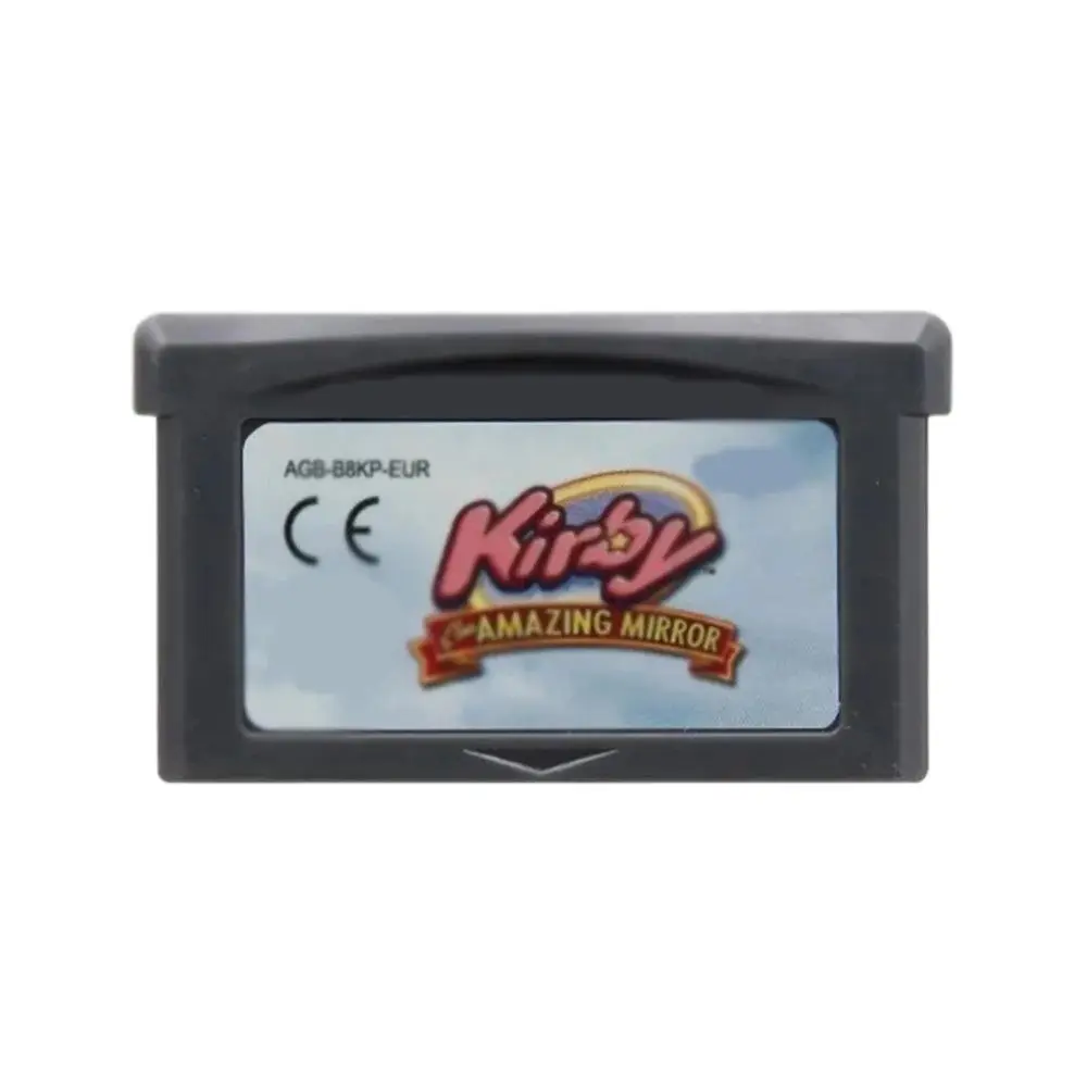 GBA Kirby Game Cartridge 32-Bit Video Game Console Card Amazing Mirror Nightmare in Dream Land for GBA NDS