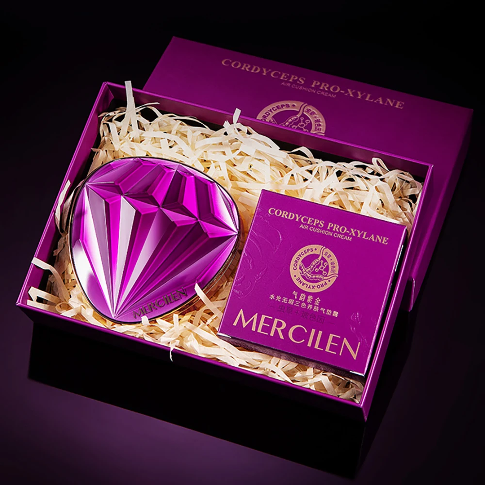 3 kleuren Luchtkussen Plant Voedende Huid Concealer Olie Controle Hydraterende Foundation Isolerende Crème Schoonheid Krimpen Poriën