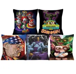 New Cushion Cover He Man Willie Pillow Case Chair cushion Home Decorative Throw 45x45 Pillow Cover Car SJ-065