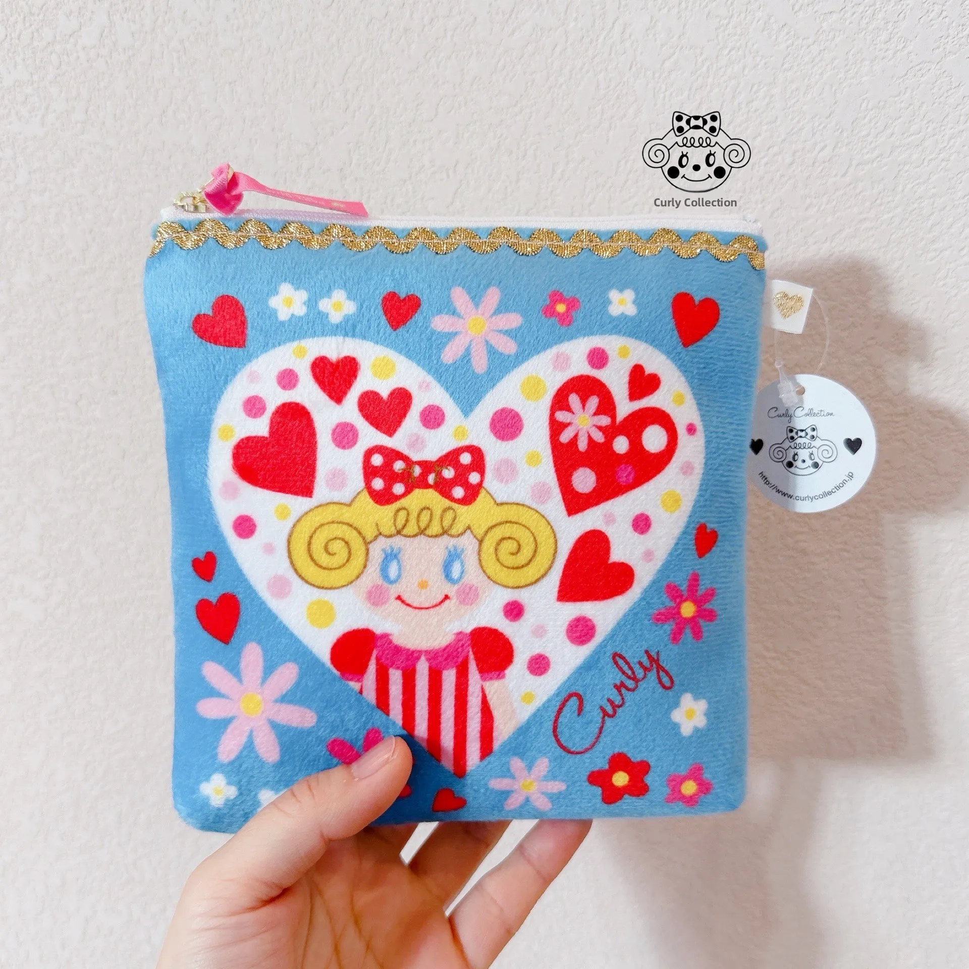 

Сумка-клатч Curlycollection Limited Edition для девочек с дизайном в виде кудрявых волос, на молнии, в британском стиле, универсальная женская сумка