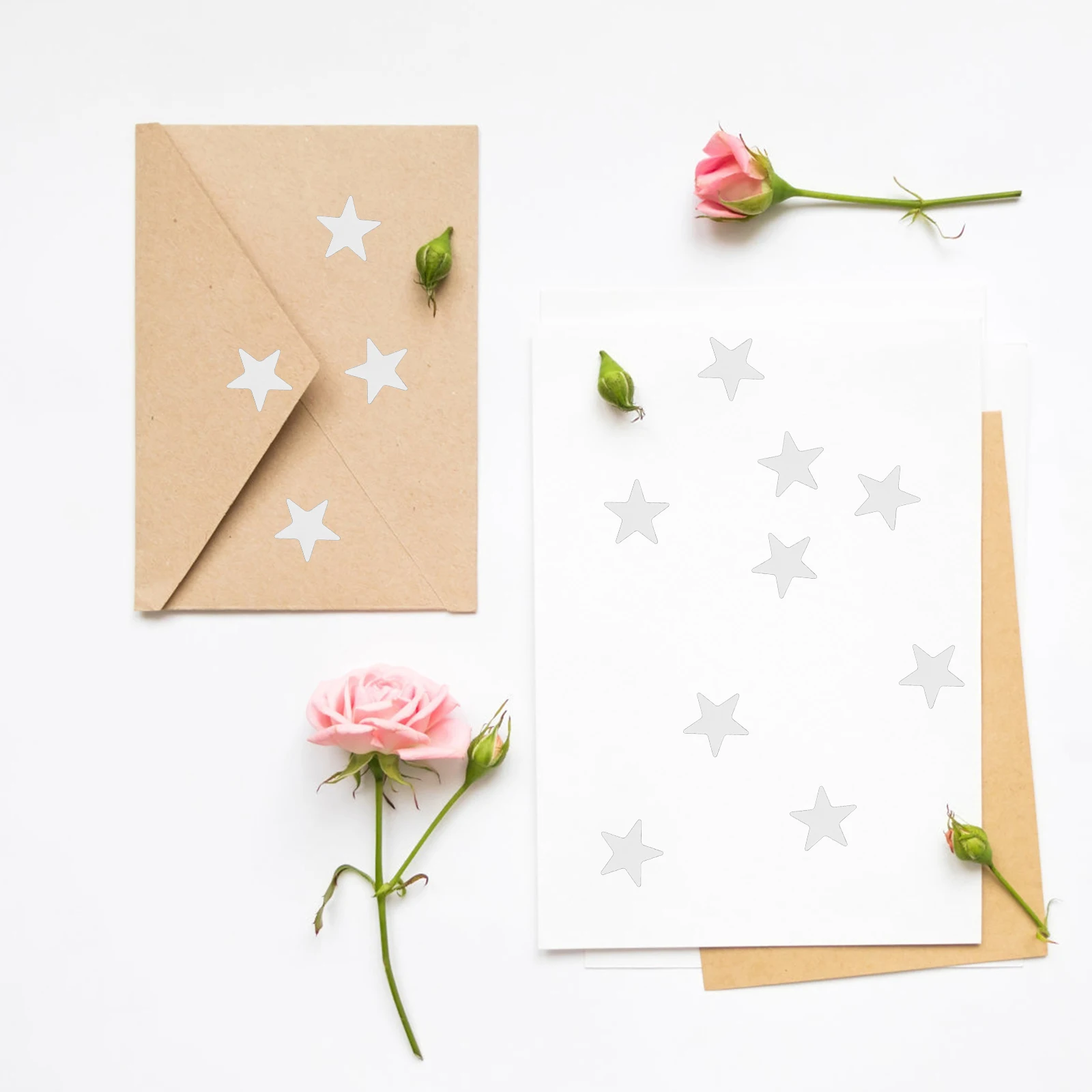 

35pcs Decor Pentagram Shaped Stickers Self-Adhesive Reward Labels For School Office Home Removable Classroom Stickers Students