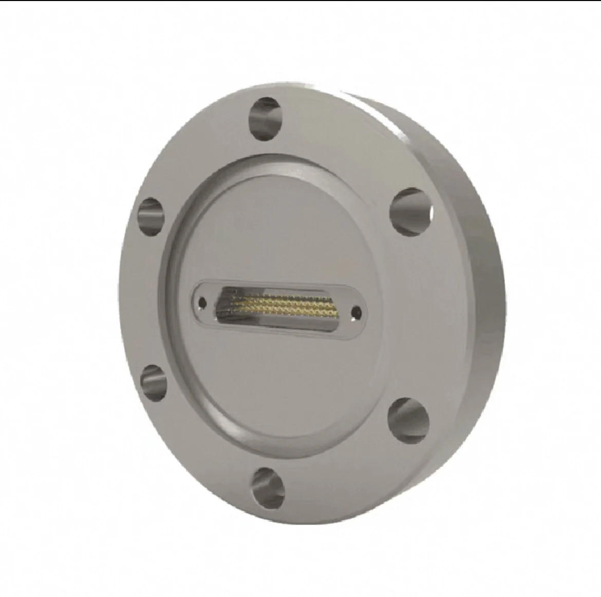 ISO ultra-high vacuum flange signal link connector aviation plug (customized)