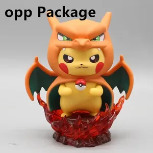 12 cm Pokemon Figure Pikachu Cos Gengar Charizard Model Boneka Koleksi Mainan Hadiah Kartun Kawaii Figurine Patung Tokoh Anime 12 patung pokemon dengan penjualan terbaik - №