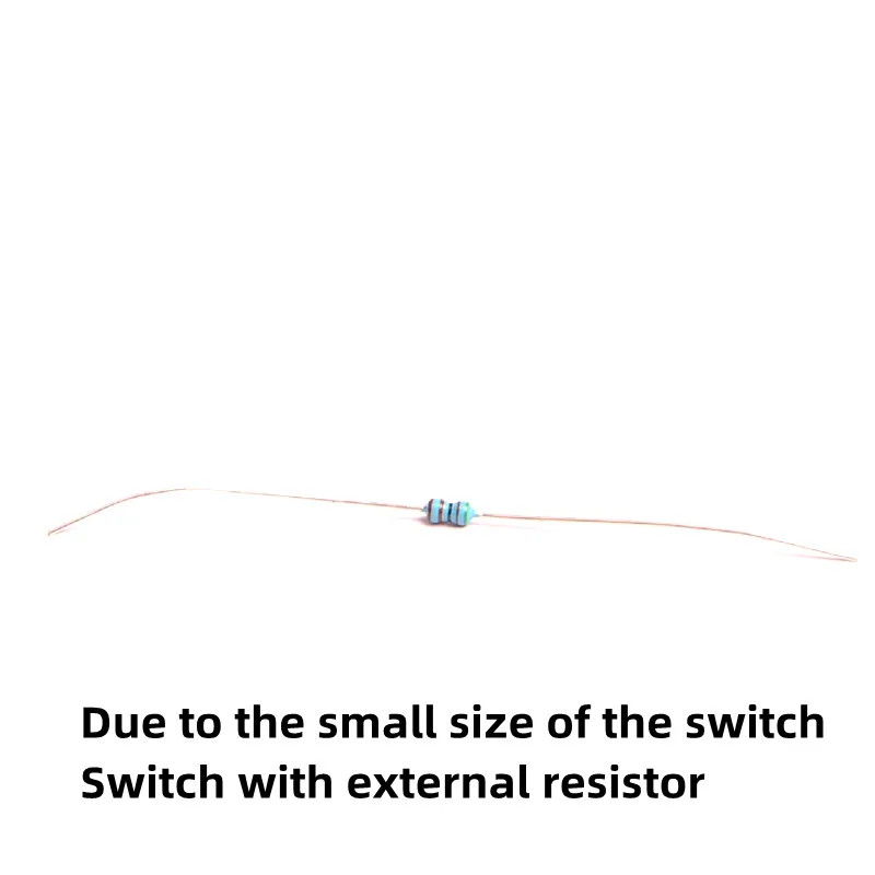 8mm LED Metal Button with Light Self-resetting Instantaneous Self-locking Latching Switch 4-pin High Head 3v6v12v24v36v48v220v