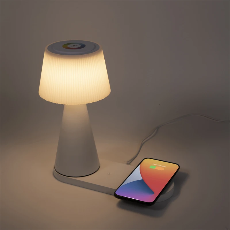 Lámpara de mesa led recargable por usb, decoración del hogar, sala de estar de lujo, hotel, precio bajo