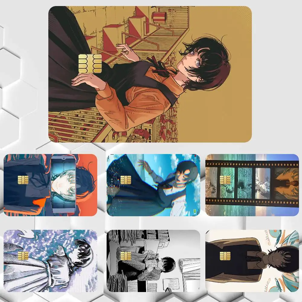 Goodbye eri tatsuki fujimoto Manga   Sticker Film Tape Skin for Credit Card Debit Card Cartoon Waterproof Stickers