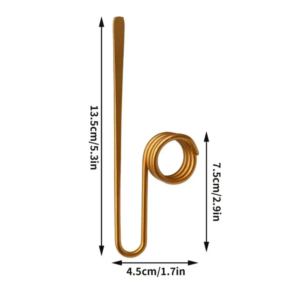 Durable Creative Metal Book Holder Portable Exquisite Thumb Book Page Holder Simple Multi-function Ring Bookmark Gift