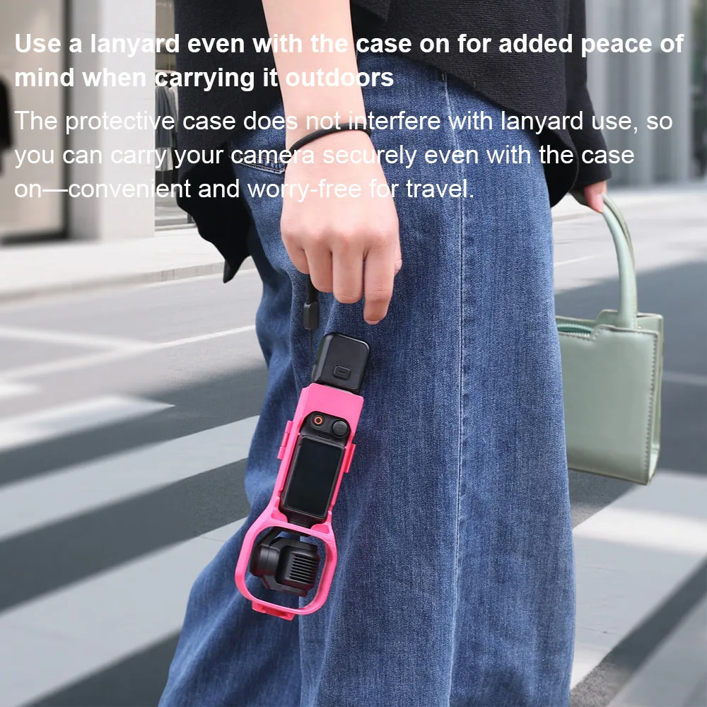 

Защитный чехол для объектива стабилизатора DJI Osmo Pocket 4, защита объектива камеры для быстрой съемки с аксессуарами для холодного крепления