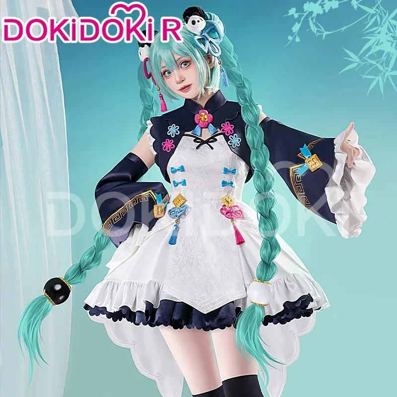 MIKUU Role Play Outfit Jogo Mikku Cosplay Traje Feminino Bonito Lolita Vestido Traje Mikuu Panda Peruca Comic-Con Outfit 2025 novo