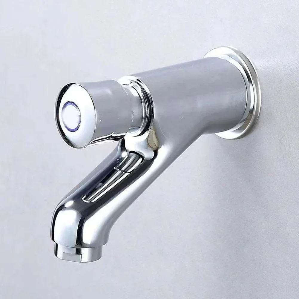 New Brass Wall Mounted Delay Faucet Hand Press Water Saving Basin For Bathroom And Kitchen Modern Simple Water-Saving Aerator