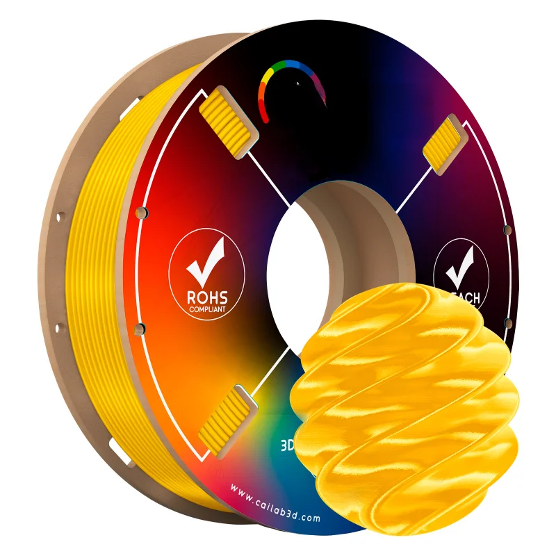 

3D Printer PLA Silk Multicolor Filament 1.75MM 200G/Roll Tightly Wound Materials Vacuum-Packed Fit Most FDM Printer