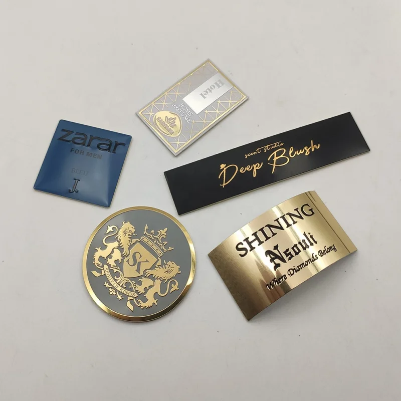 10 0.Zhang.Custom.Custom made cosmetics fragrance bottle nameplate personalized foil sticker embossed label perfume bo