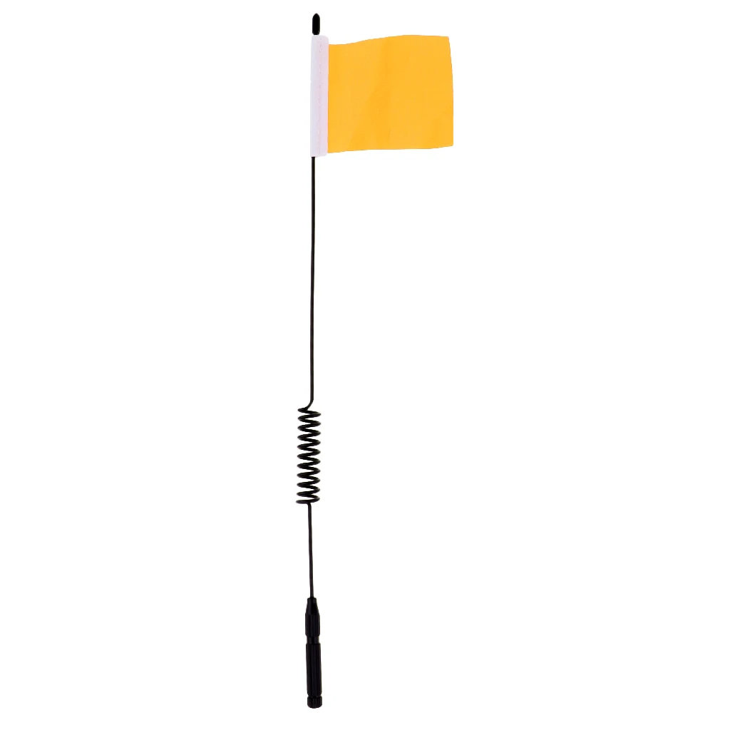 11.4 Inch Metal Decorative Antenna with Flag Accessories for 1/10 RC Car