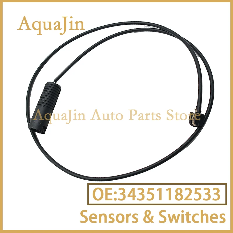 

34351182533 Front Axle Disc Brake Pad Wear Sensor For BMW 3 Series Z3 E36 3.0i 2.8i 2.2i 2.0i 1.9i 1.8i Fits OEM Auto Car Parts