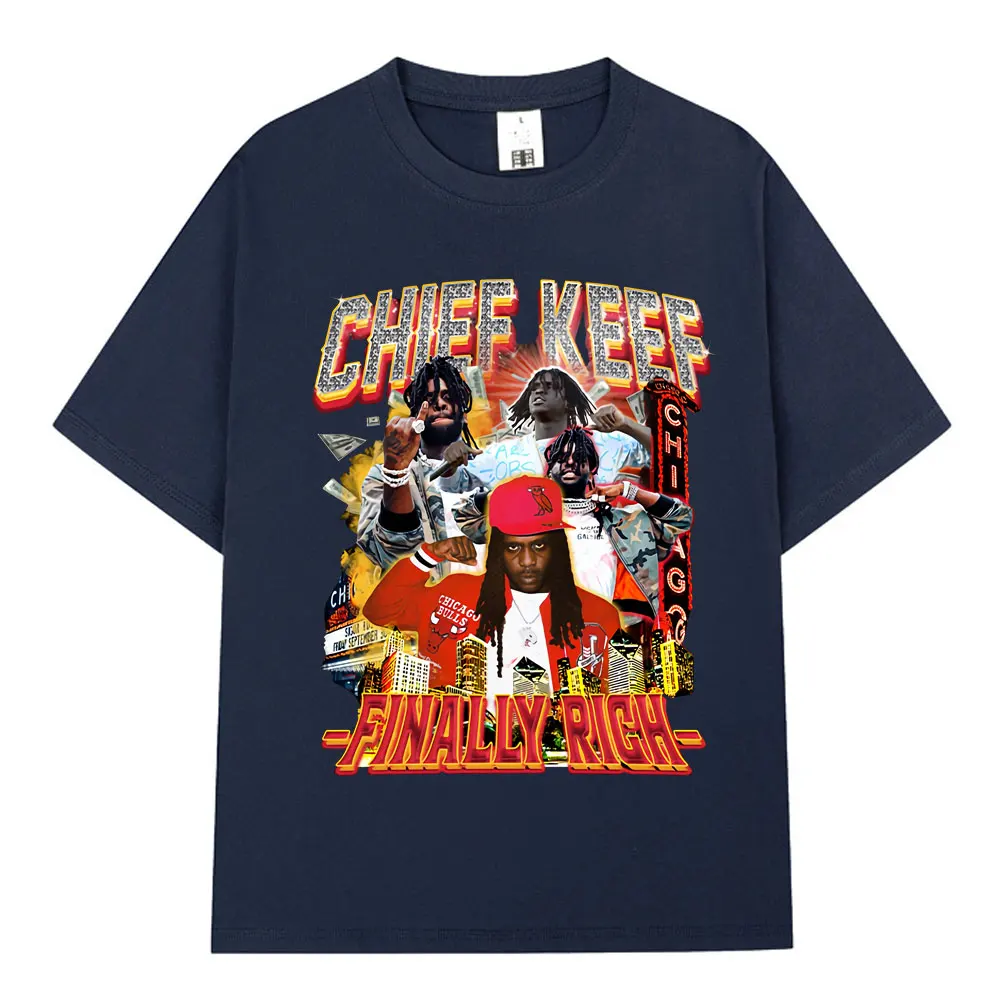 Rapper Chief Keef Graphic T-Shirt Men Women Casual Cotton