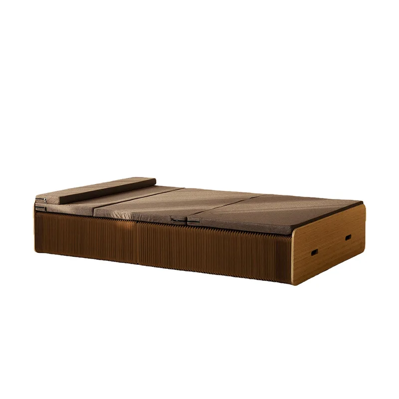 Folding sofa bed, single office nap chair, small apartment, hidden simple storage multi-function bed