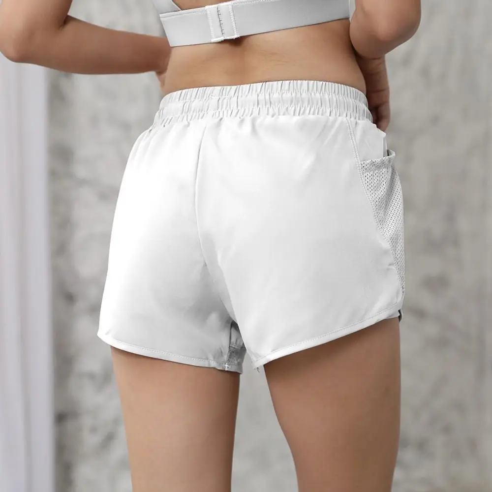 

Activewear Light Proof High Waist Shorts High Waist Sports Design Sports Shorts With Pocket Running Shorts For Women