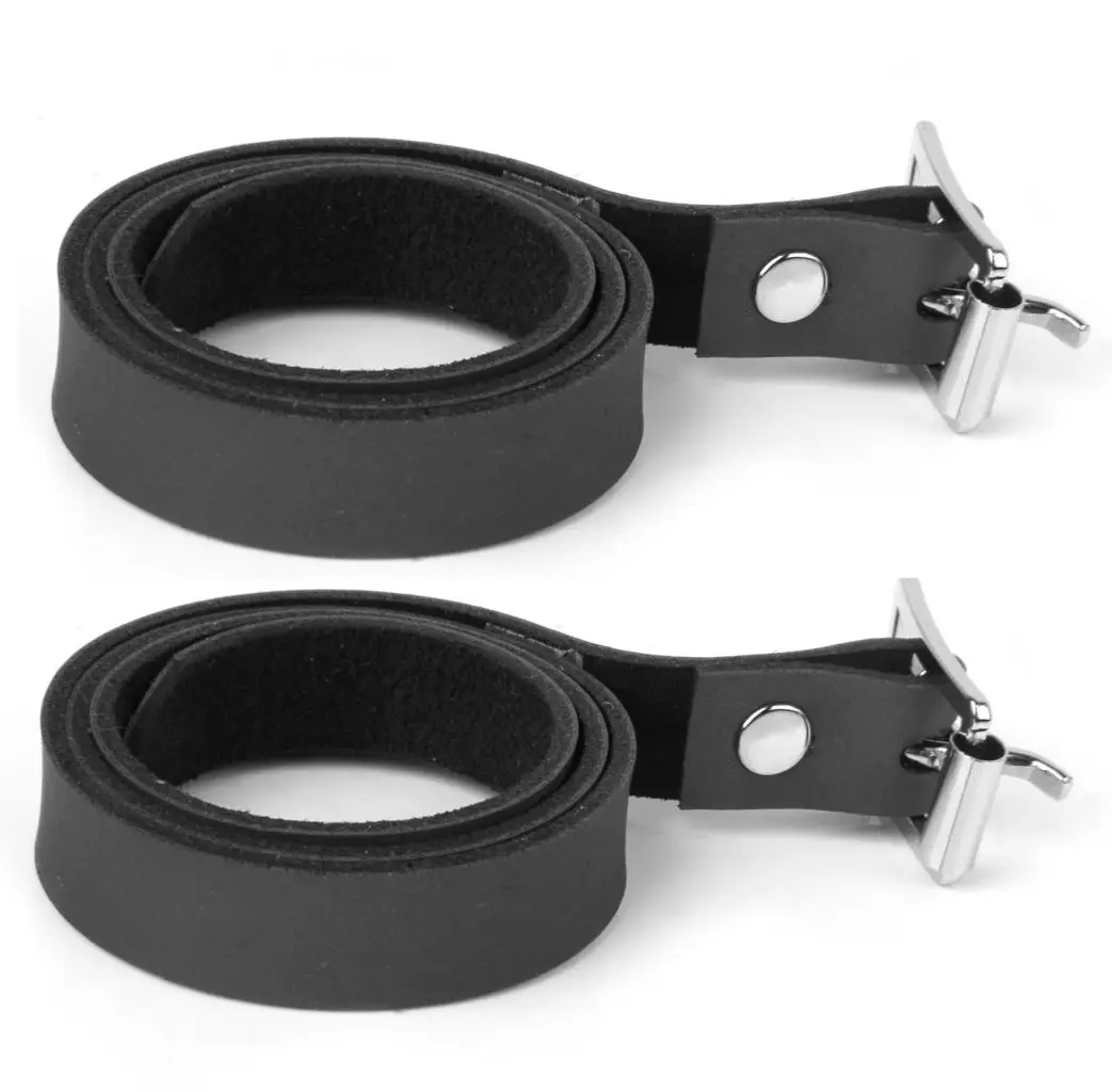 Horse Saddle Strap Cow Hide Buckle Equestrian Mount Accessories Formal Leather for Horse Riding