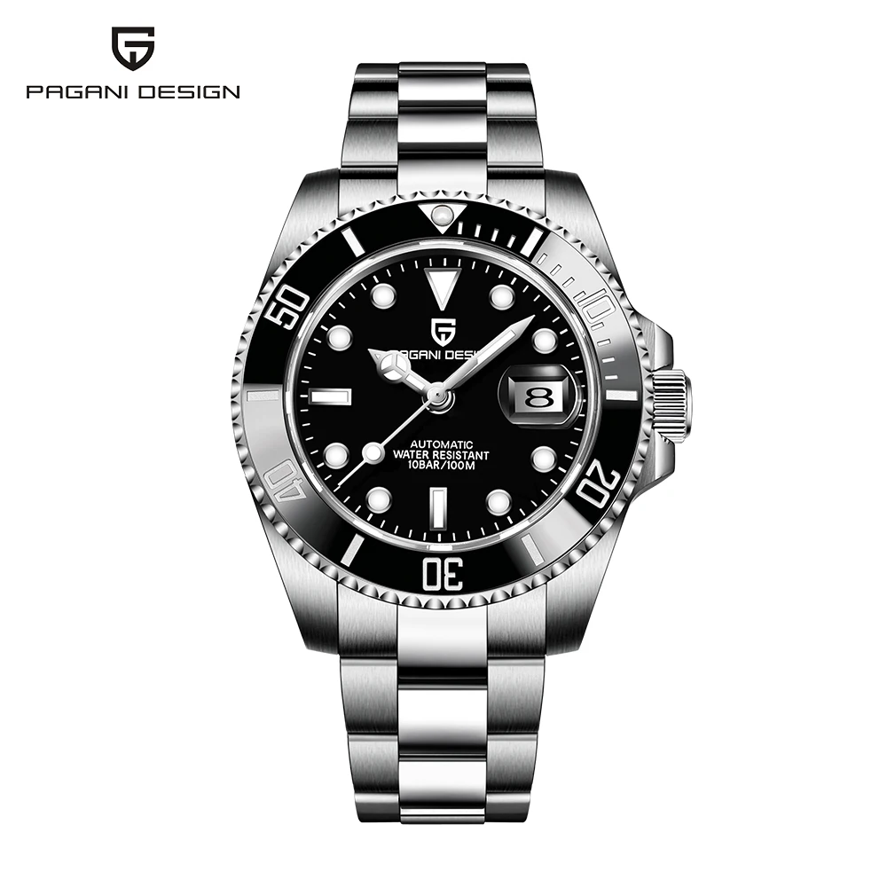 

2023 New PAGANI DESIGN Top Brand Men's Sport Mechanical Watches Stainless Steel Sapphire Automatic Clock Reloj Hombre