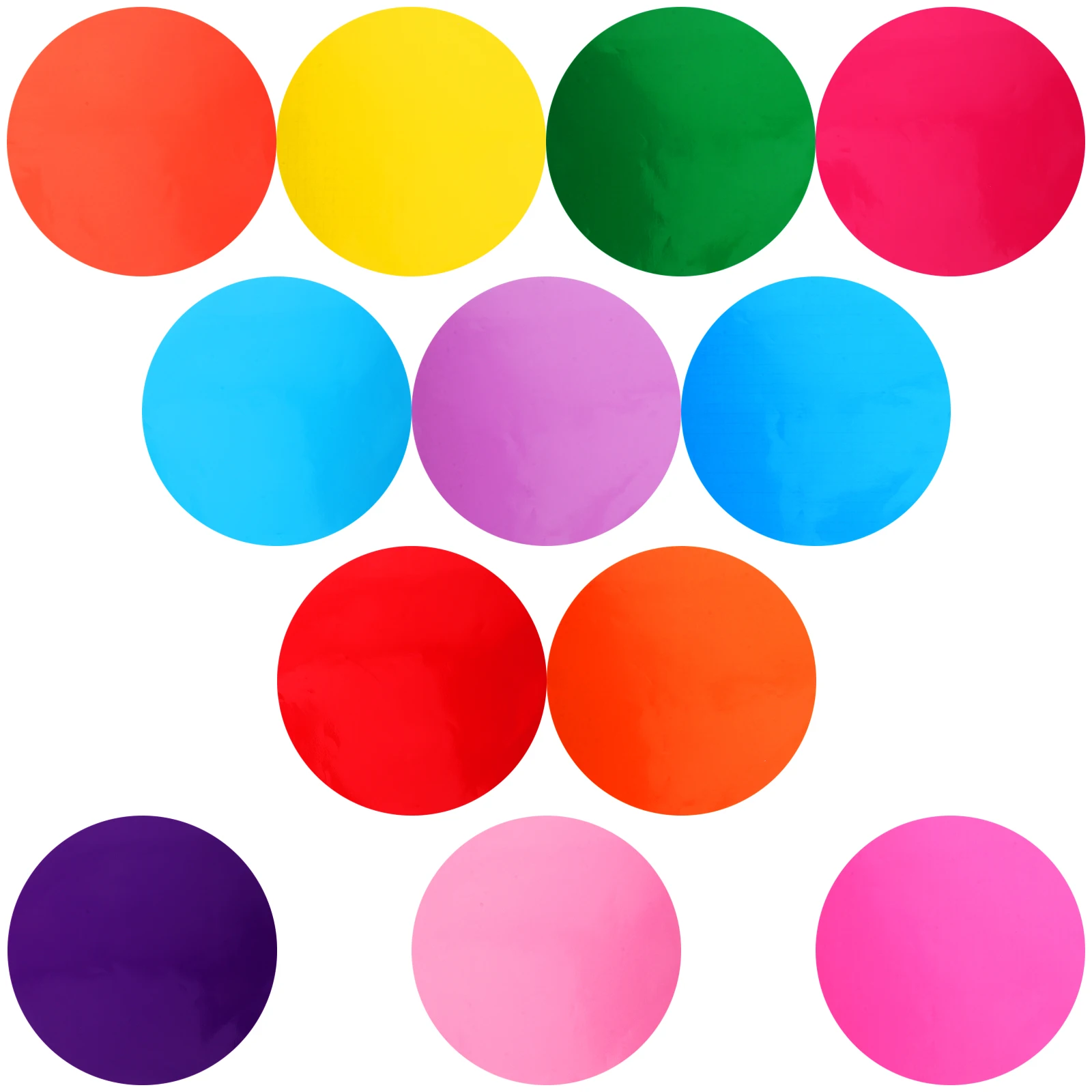 

12pcs Dry Erase Children Drawing Board 30cm Round PVC Stickers Reusable Labels Classroom Home Office Craft Kids Teaching Wall