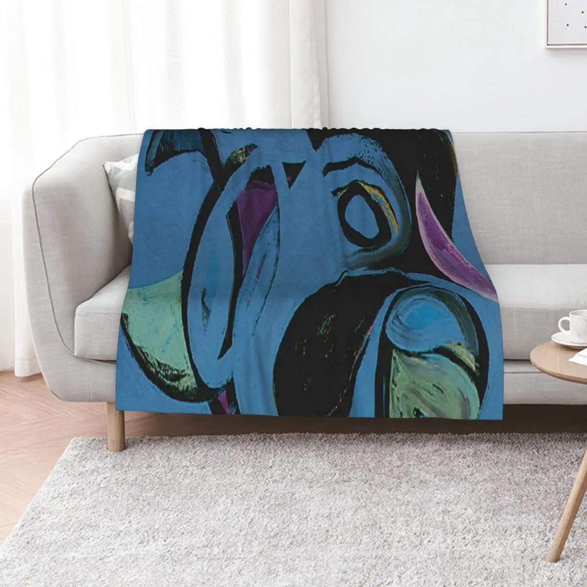 

Lee Krasner Throw Blanket Giant Sofa Cute Flannels Sofas Blankets