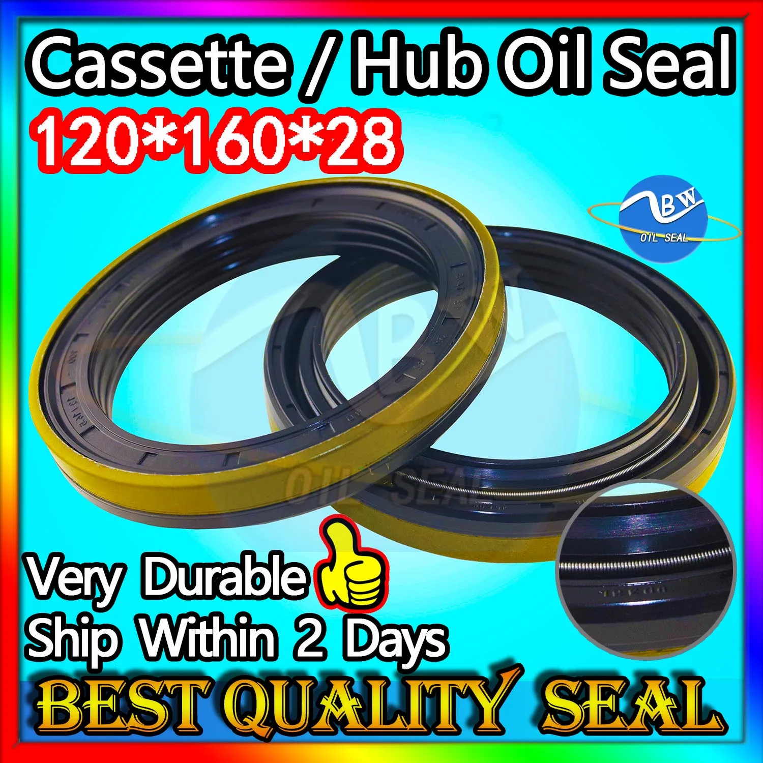 

Cassette Oil Seal 120*160*28 Hub Oil Sealing For Tractor Cat High Quality 120X160X28 Heavy Master Excavating Machinery Rebuild