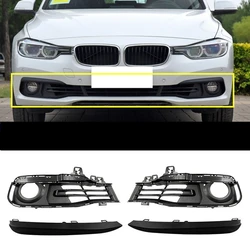 Left/ Right Fog Light Grille Cover for BMW F30 318i 316i 320i 325i 330i 2016-2019