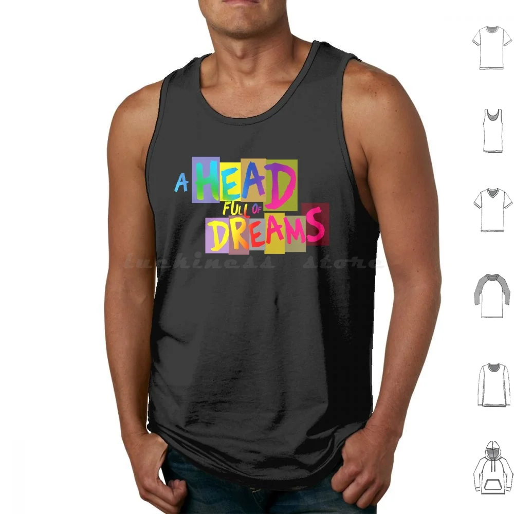 Colorful Design Tank Tops Vest Sleeveless Ahfod Alternative Music Of The Spheres Higher Power Multicolored World Tour