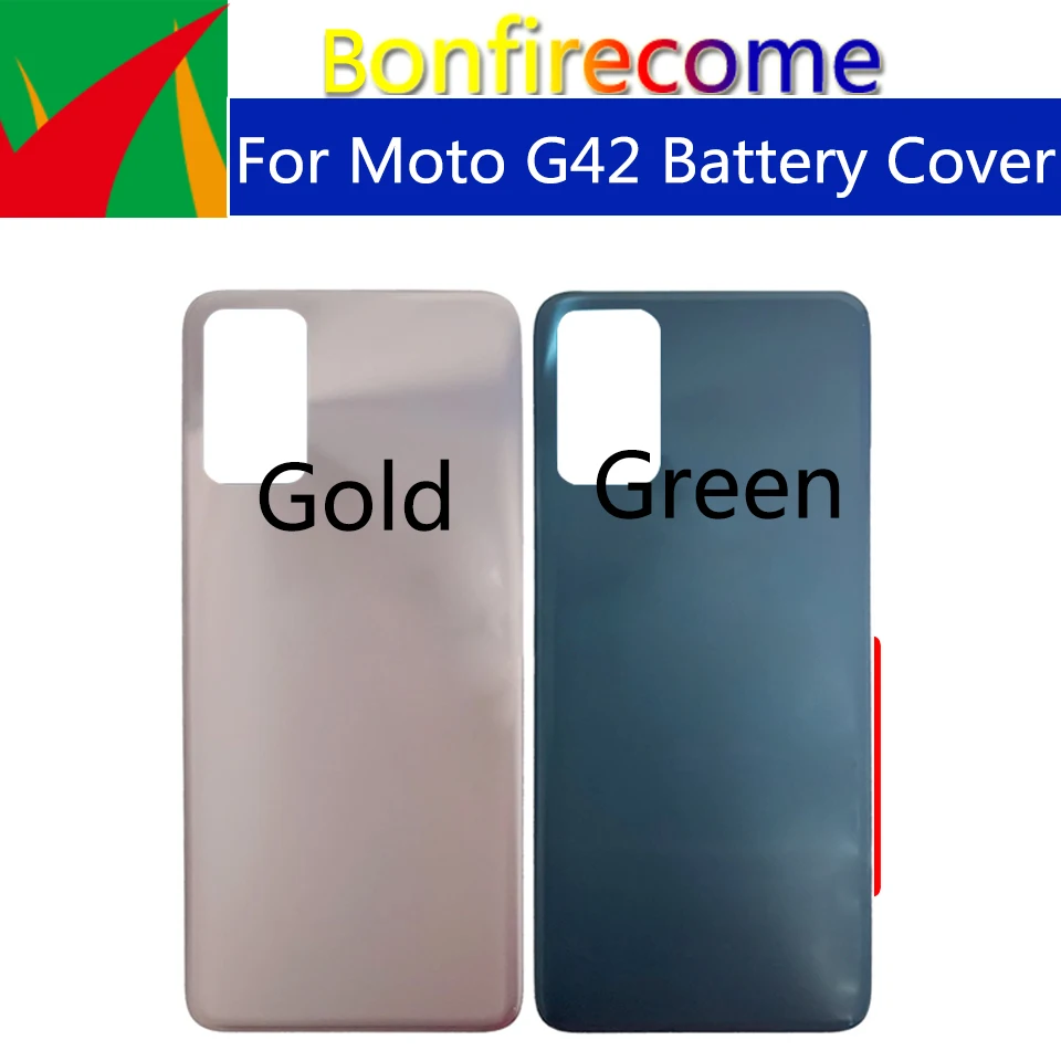 10 ピース \ロットハウジングケースモトローラモト G22 G32 G42 G52 G82 G62 5 グラムバッテリーバックカバーリアドア交換