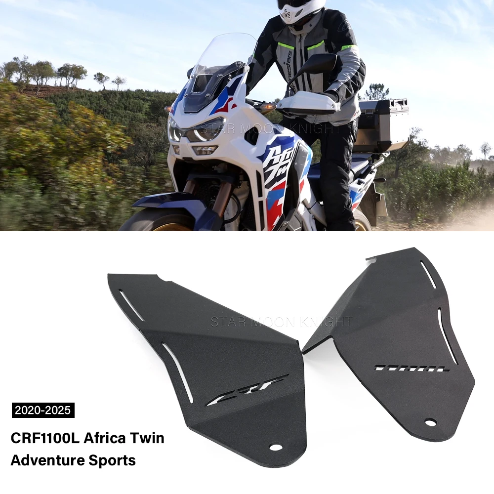 

Motorcycle Accessories CRF 1100 L Side Deflectors For Honda CRF1100L Africa Twin Adventure Sports Front Fork Cockpit Air Deflect