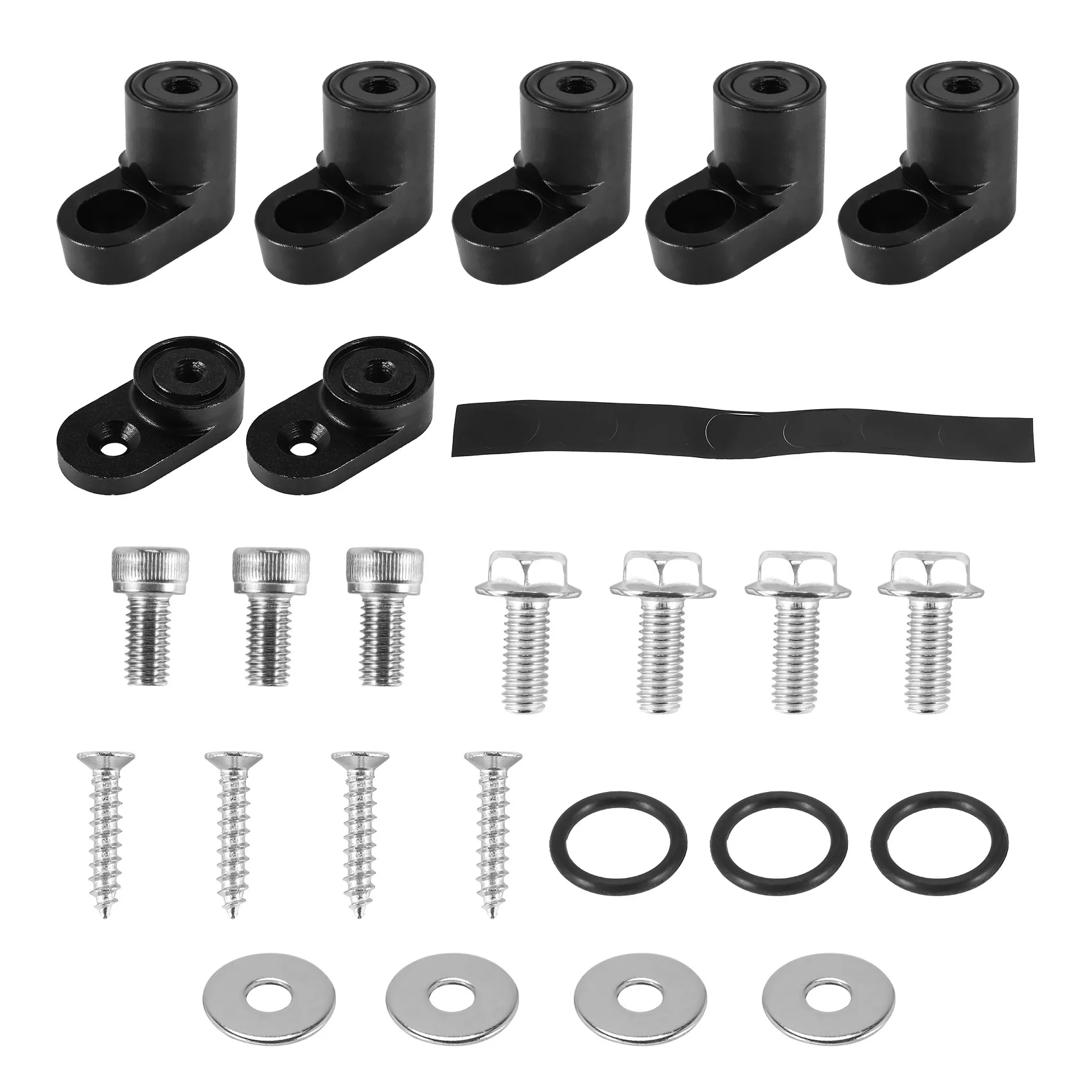 

AEA7-черный автомобильный задний спойлер багажника, удлинитель подъема крыла для Ford Focus ST Hatchback 4Dr 2013-2019-RS 2016-2019