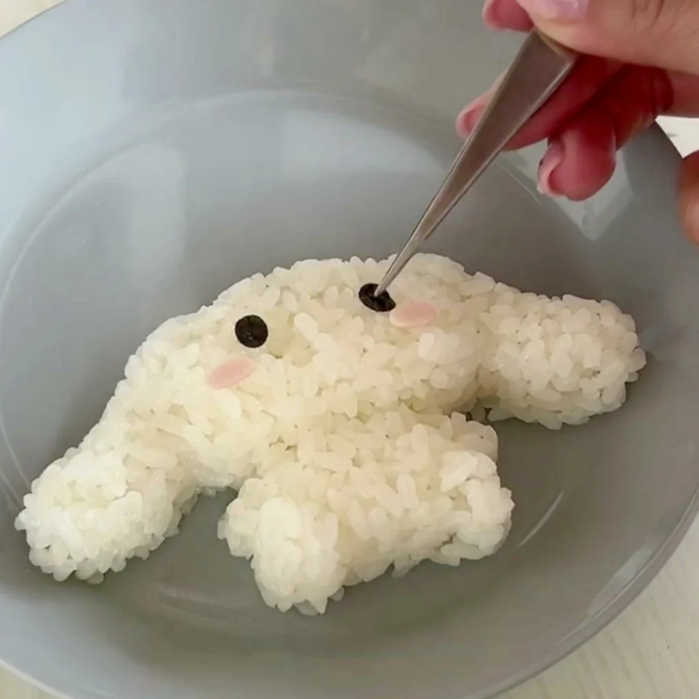 Kawaii مرحبا كيتي سانريو بينتو كرة الأرز قالب الكرتون سينامورول Pompompurin لتقوم بها بنفسك نموذج صندوق المحمولة لوازم المطبخ فتاة هدية