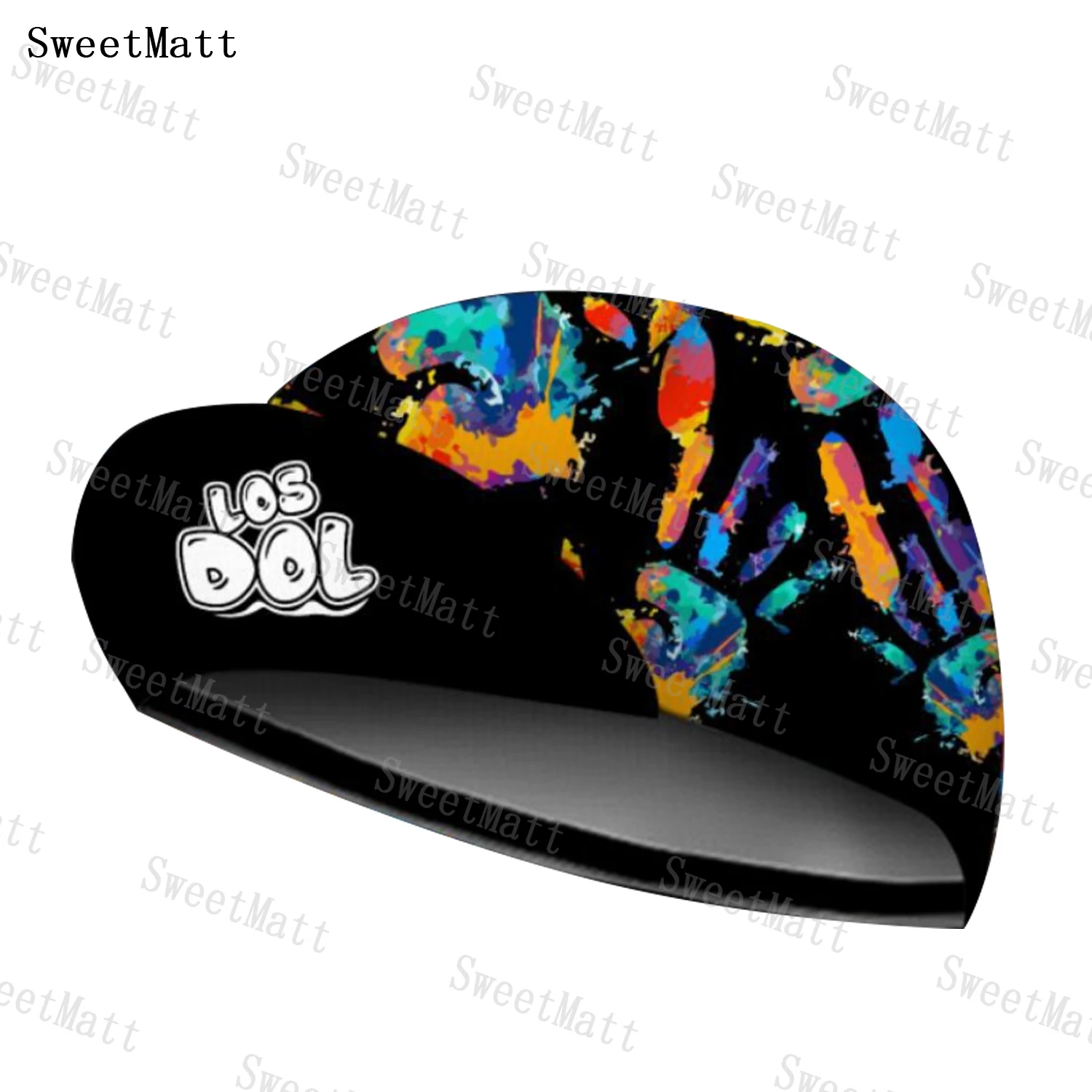 SweetMatt New Polyester Quick Dry Bicycle Men\'s Caps Red Black Yellow Blue Road Bike Sports Balaclava Universal Size Summer Cool