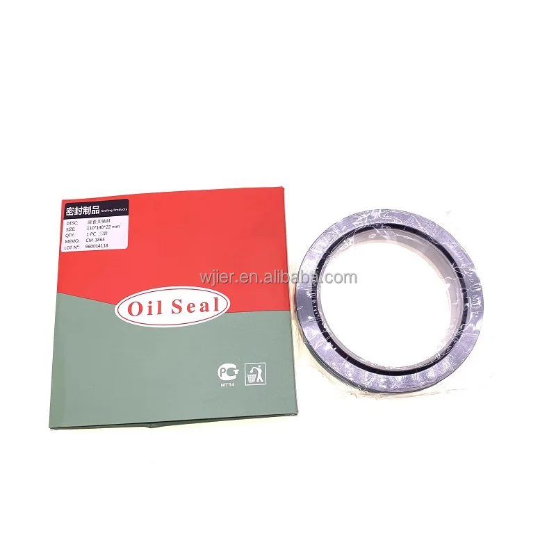 

2pcs/lot CompAir air compressor L37-55KW oil seal shaft seal triple lips 110*140*22