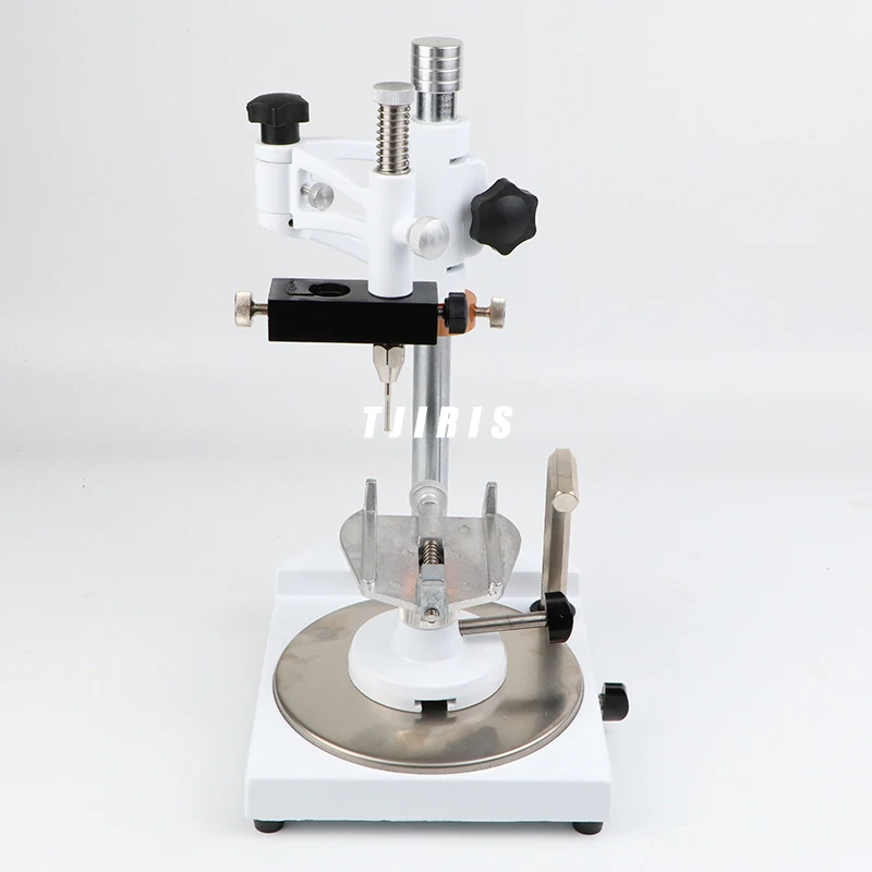 JT-09 Observation Instrument Dental Square Base Dental Lab Surveyor Visualizer with 7 Tips Fully Adjustable